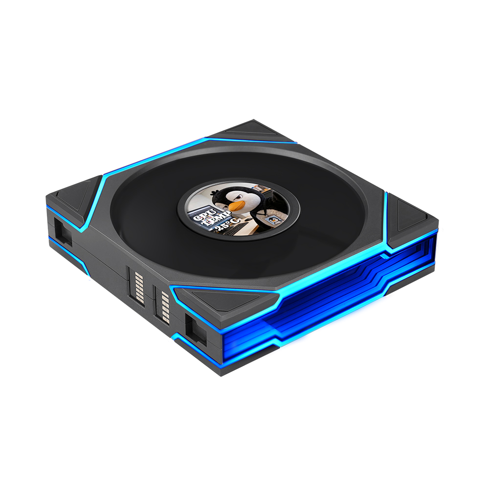 1.8” LCD搭載、側面にインフィニティミラーデザイン採用。「UNI FAN TL
